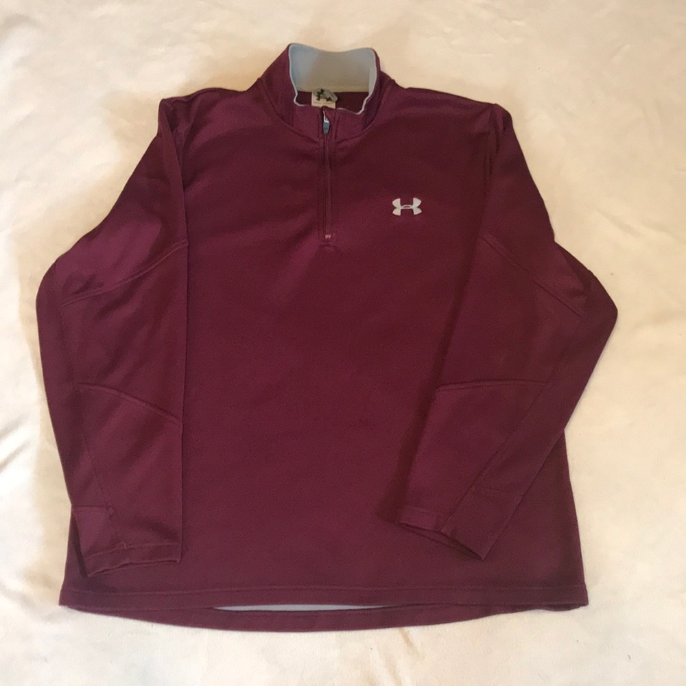 Men’s large Under Armour 1/4 zip